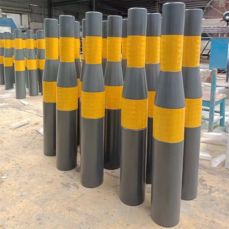 铁艺钢管柱子广场道路止车柱广州款八角铸铁罗马柱市政工程止车柱
