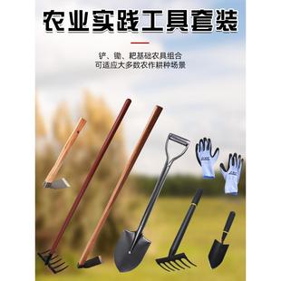 农用种植套装农业实践工具中小学生劳动农具大全铲子锄头除草