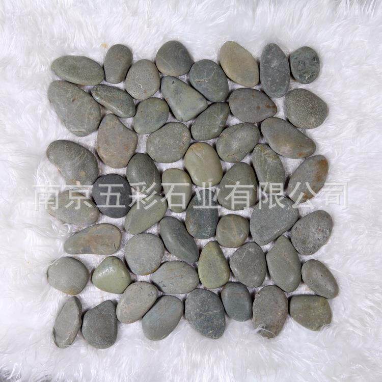 鹅卵石马赛克雨花石网贴简便铺地贴墙