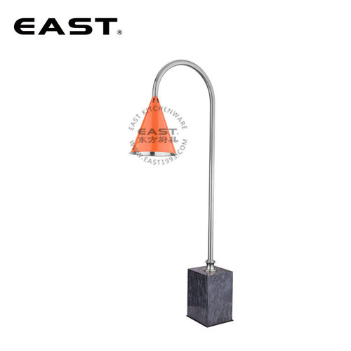 石纹方座橙钢叭形暖菜灯【EAST东方厨具】酒店设备