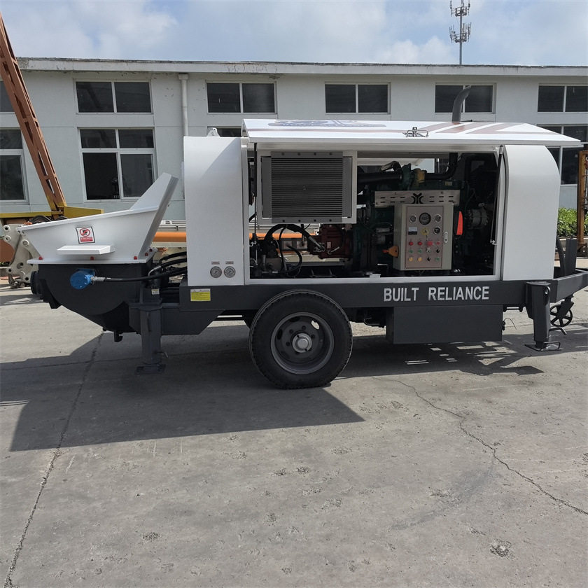 卧式液压细石混凝土泵隧道小型混凝土泵输送泵细石混凝土泵车厂家