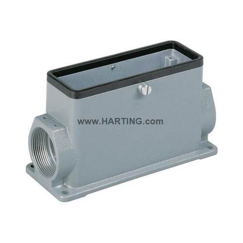 HARTING19300240282HAN-24B-asg2-R-2M32表面安装中间锁扣底座