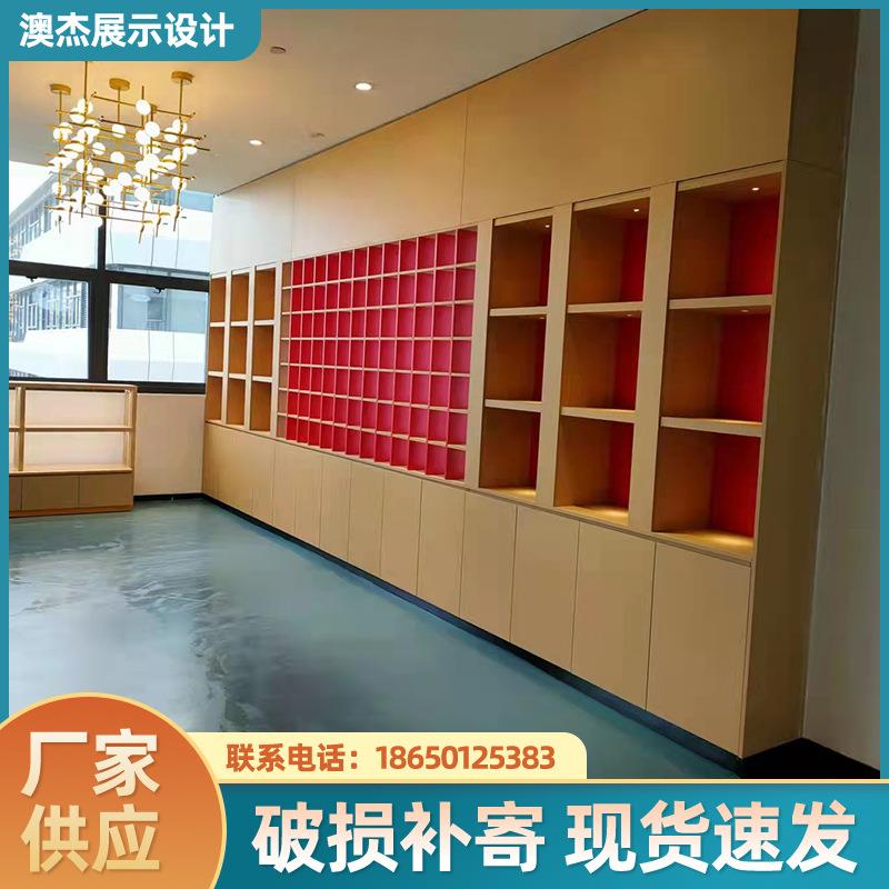 厦门产品货架展柜靠墙柜陶瓷珠宝展柜靠墙柜整店造型设计装修