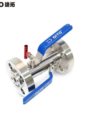 DBB一体式高压双球阀3/4RJ 1500LB不锈钢锻造法兰球阀