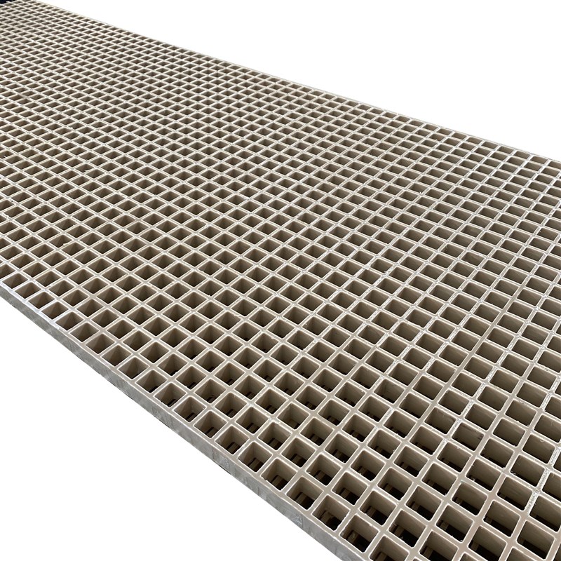 玻璃钢格栅玻璃钢网格板定制市政污水池养殖场地格栅树池篦子