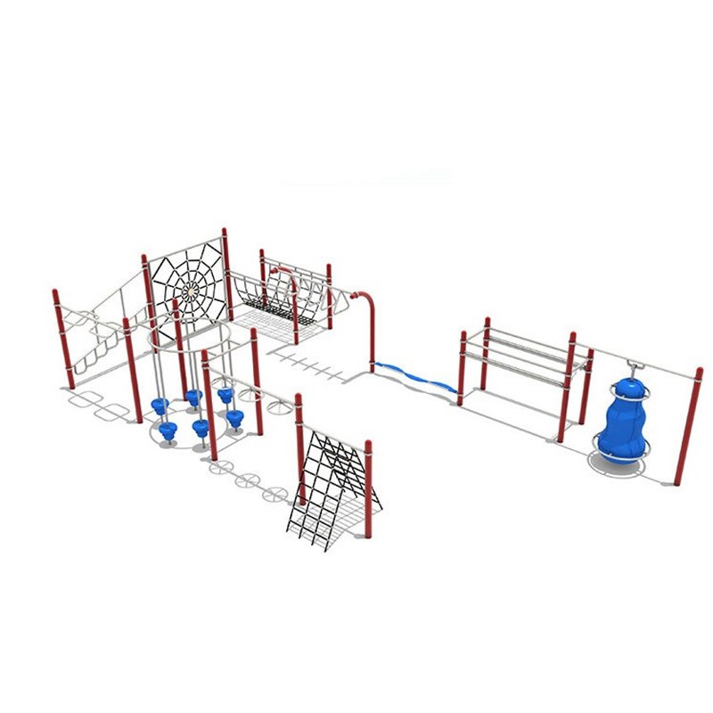 24户外儿童攀爬架绳网乐园儿童爬网户外无动力乐园儿童拓展乐园