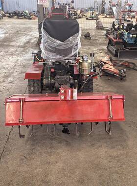 山果播园农田丘种机小型履带旋耕机两水旱用35马NEA力微耕机