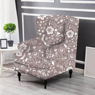 2pcs印花套氨纶柔贴合老凳YHLHD-02椅子可水虎洗家具保护软套带弹