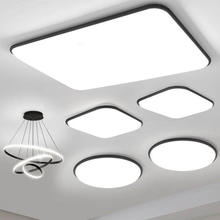 超眼薄极简吸顶灯全光谱38591护厅主灯现代简约气大智能灯具客全