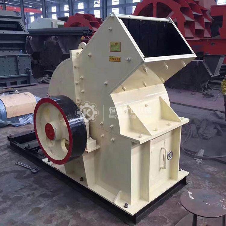 型移大锤式制砂砂机可移动铜矿石锤式动制机鹅卵石建筑PC1008垃圾