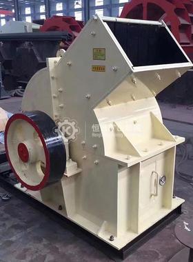 型移大锤式制砂砂机可移动铜矿石锤式动制机鹅卵石建筑PC1008垃圾