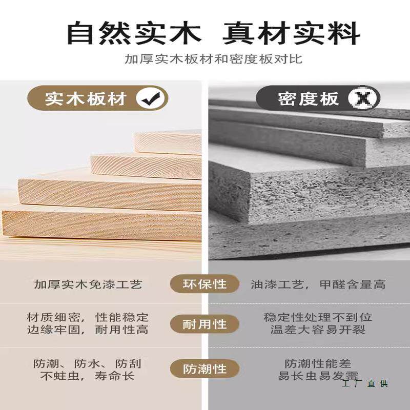 定制松实木阳台书储物柜木架角落杂物柜家用小书JCR柜多层落地格