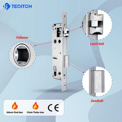 智能机械锁通用锁体885锁体5/系列单点锁双钩等双舌锁体