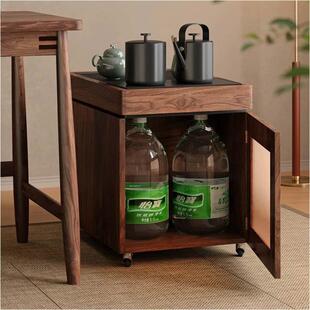 小动咖叁森移茶桌阳木台茶水边柜可实木AL102741小茶台边几榻榻米