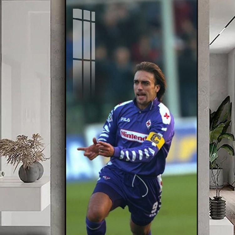 2025卡塔TB690813尔世界球星挂巴蒂画斯图玄关画走廊过道挂画酒吧