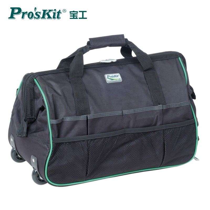 宝工(Pro'skit)ST-5301拉杆式防水电工多用工具包收纳箱20寸