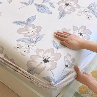 A类棉老粗纯布床笠罩新款10人0全棉亚宿EX250214舍床单床垫麻保护