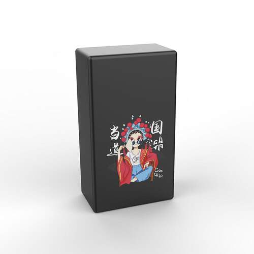 bosmaa图印花打标合汽车钥匙屏蔽盒子KB011铝金属制案品装饰盒长