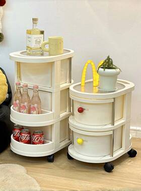 多巴胺床头柜置替代品新款多层茶边RWJ几架房间造小家具物储改物