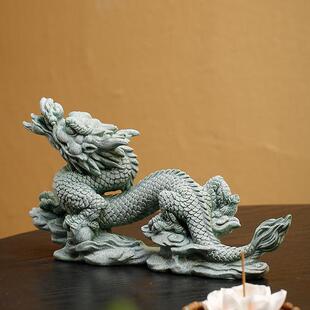 国潮风生龙腾万里茶宠茶面DSWC-202玩招摆件创意肖龙财客厅桌酒柜