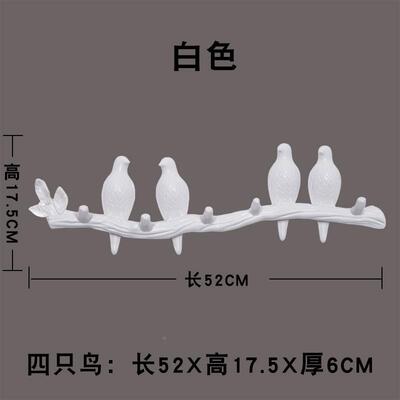 打孔创免意门后小鸟上GBL挂钩挂服衣架衣钩门无痕墙壁室内挂衣衣