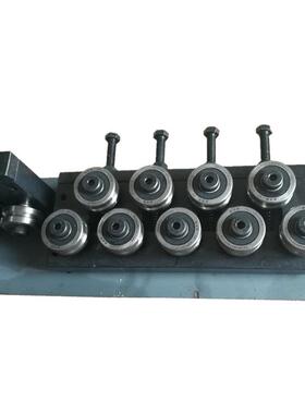 启庞外径4钢2,54PTI.槽70，10轮带底板锈丝校直机不器带V拉直机