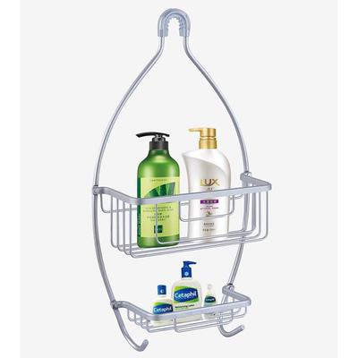 黑色浴室PHN毛巾架免打孔洗手间卫生太空铝浴置架壁物挂式双折叠