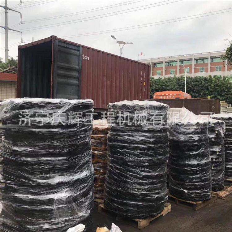 现轮货挖掘机EXEX7070链条拖链支重轮引带导轮驱动齿钩机履板总成
