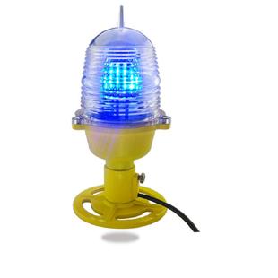 供应直升机停机坪灯光机场跑道易撞杆太阳能警示灯滑行道边灯