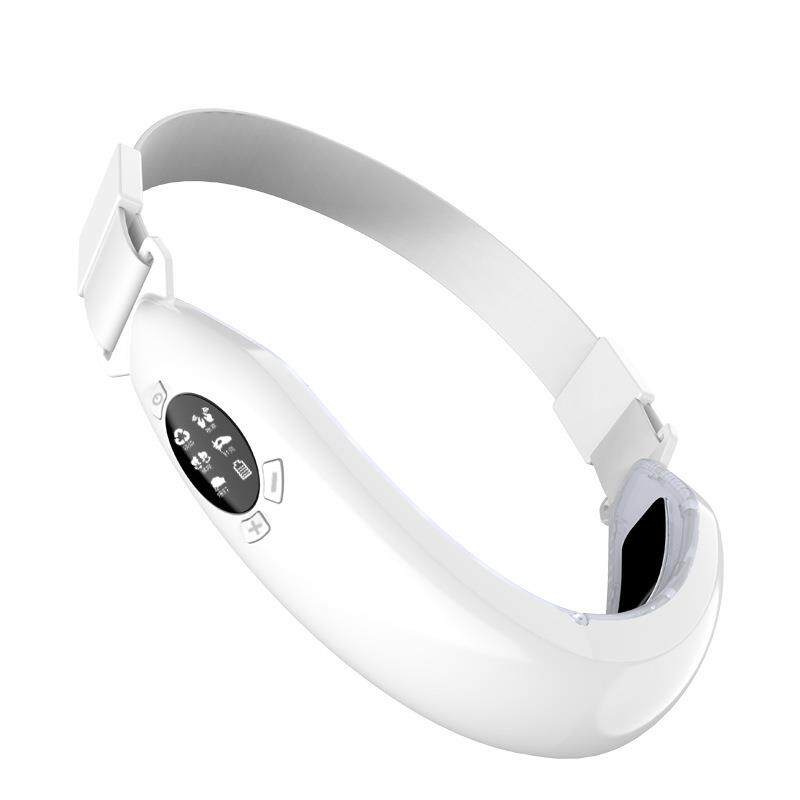 EMS微电流电动瘦脸仪家用红蓝光嫩肤脸部震动按摩紧致V脸瘦脸神器