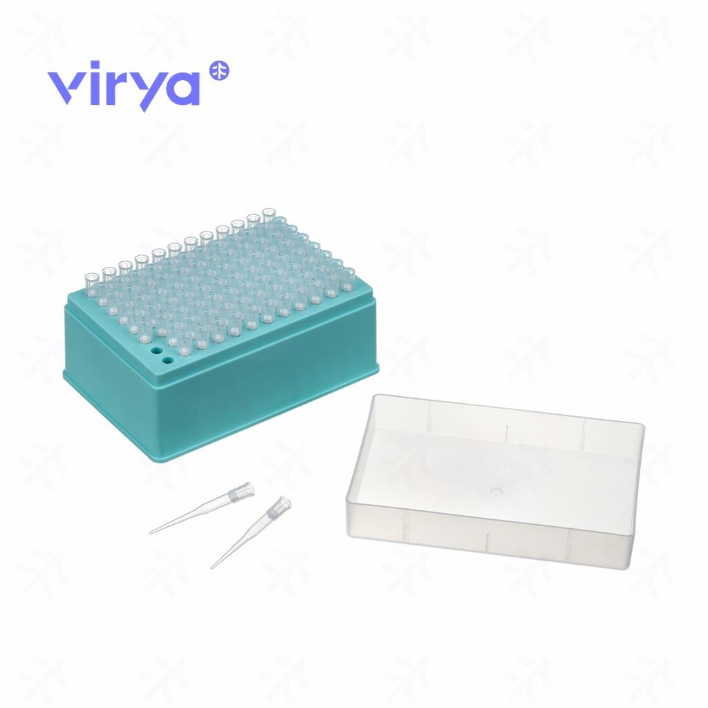 virya50µL高透明吸头移液精准适配tecan灭菌吸塑盒装3223009