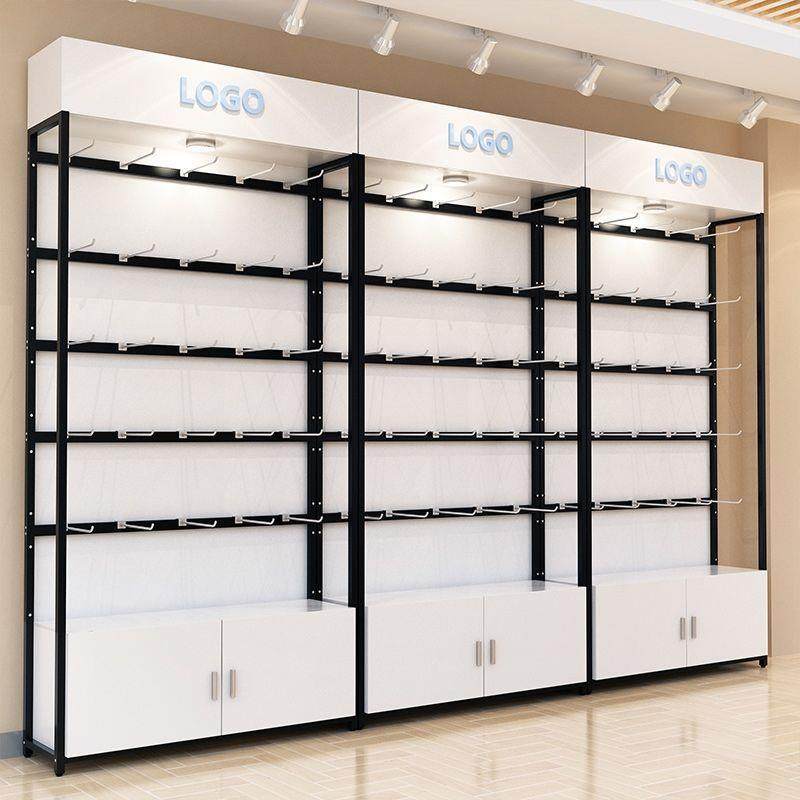 产品展示架货架多层超市挂钩置物架货柜陈列架储物架母婴店展奥跃