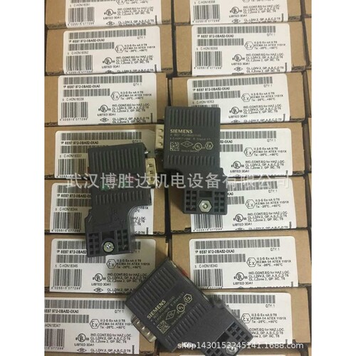 6ES7972-0BB41-0XA0  总线连接器DP接头  6ES79720BB410XA0