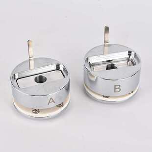 苍南源头厂家吧唧模具25*70mm金属圆底胸章制作设备机械工艺品