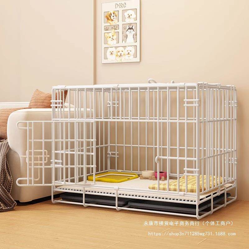 2025新款宠物折叠笼家用室内便携式小型犬笼猫窝猫笼子挡狗狗笼子