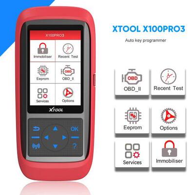 朗仁XTOOL X100 Pro3汽车钥匙编程器添加EPB、ABS、TPS 重置功能