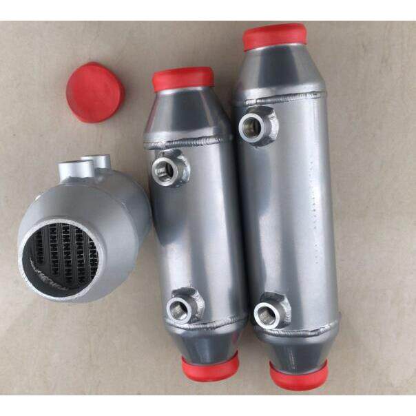 改装通用赛车铝制水冷式中冷器 芯体尺寸220X75X90MM 6M进出口