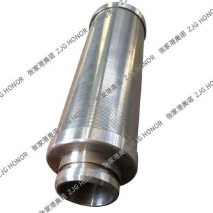 不锈钢筛管楔形网绕丝滤芯纯圆绕丝筛筒
