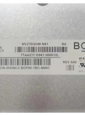 27寸电竞液晶显示屏MV270QHM-N61MV270QHM-N71MV270QHM-N40液晶屏