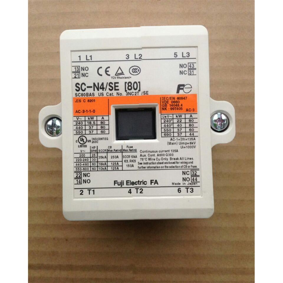 SC-N4/SE富士交直流接触器DC48V原装接触器DC24VDC110V