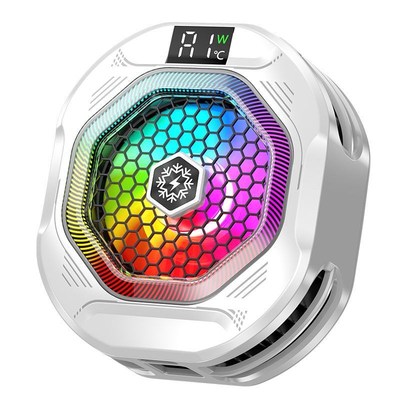 2025新款麒麟二代手机散热器半导体制冷AI智能温控可结冰直播降温