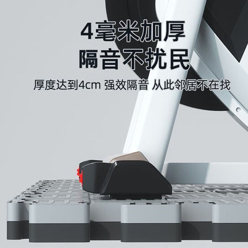 动感单车地垫专用防震防滑家用加厚隔音减震垫子健身运动垫