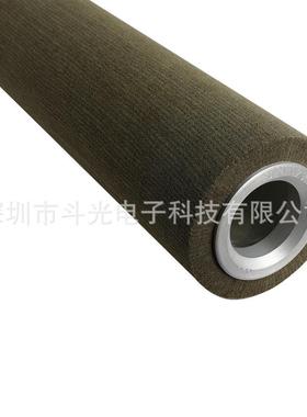 PCB线电路板不织布研磨刷辘不锈钢除锈抛光刷辊轮缠绕高切削