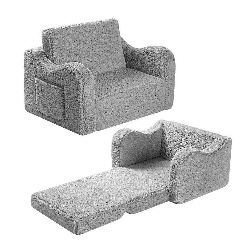 儿童折叠沙发幼儿园宝宝床垫二合一高密度海绵男孩懒人沙发,纺织面料/辅料/配套,纺织机械配件,淘宝优惠券,粉丝福利购,淘宝优惠卷