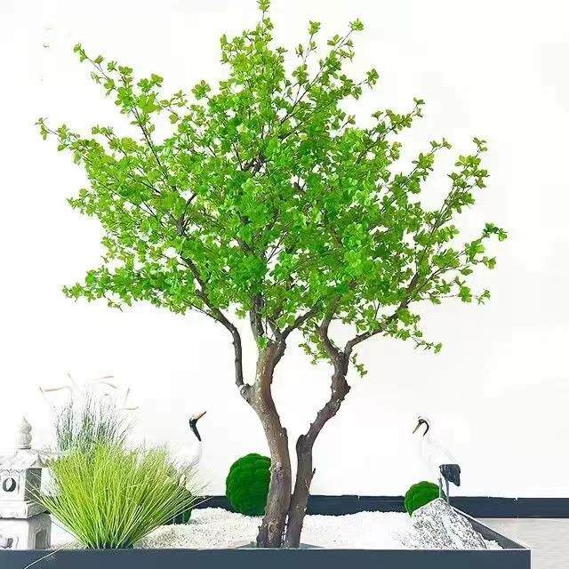 仿真吊钟树绿植景观树室内外北欧风摆件婚庆橱窗装饰马醉木植物
