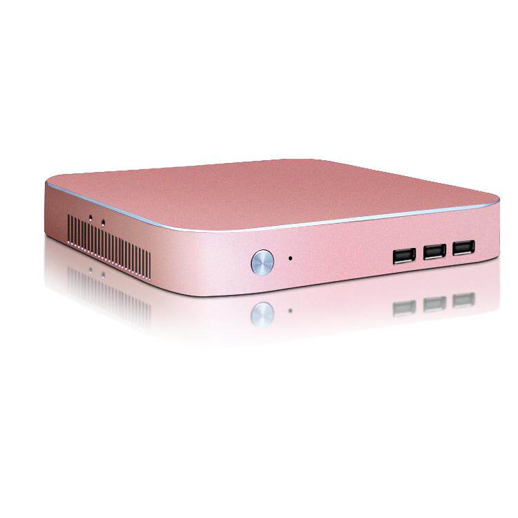全铝ITX迷你机箱台式电脑HTPCmini工控软路由NAS家用办公机箱