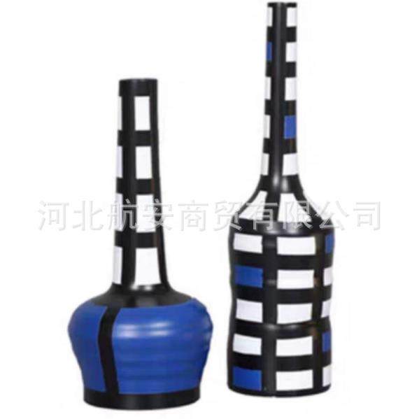 现代简约创意条纹树脂花器花瓶摆件样板房售楼处桌面软装饰品工艺,纺织面料/辅料/配套,纺织机械配件,淘宝优惠券,粉丝福利购,淘宝优惠卷