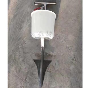 整体采用不锈钢加锰钢材质锰钢尖头入土轻松快捷入土深度30CM