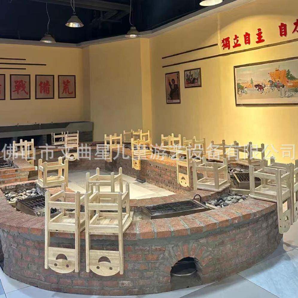 新型沙池淘气堡角色模拟仿真农场儿童游乐淘矿乐园职业体验