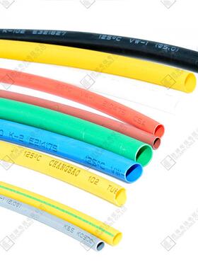 包邮薄型热缩管PE环保阻燃黑色透明绝缘收缩套2/3/4/5/6/7/8M